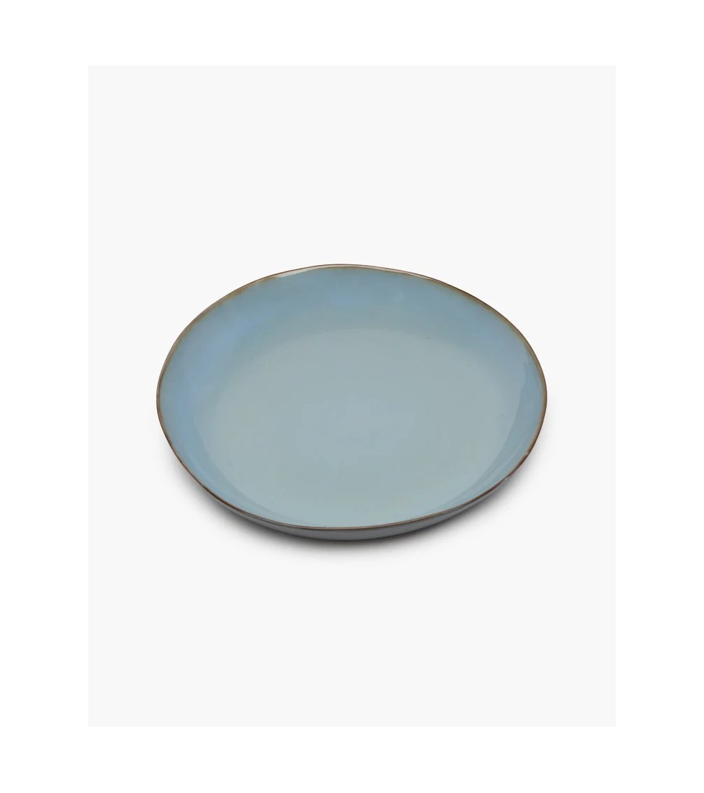 Servírovací talíř šedomodrý/tmavě modrý Terres de rêves - Anita Le Grelle