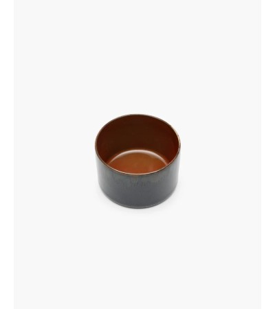 Hrníček nízký  tmavě modrý/hnědý Terres de rêves - Anita Le Grelle