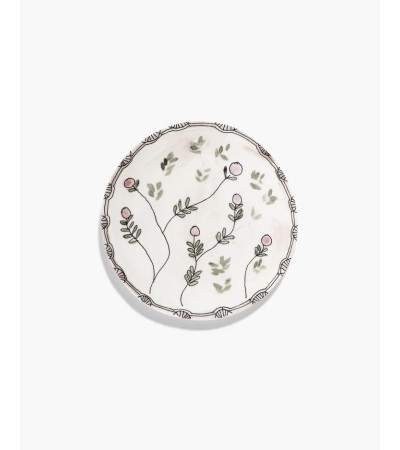 Dezertní talíř Mirtillo nude Midnight Flowers - Marni