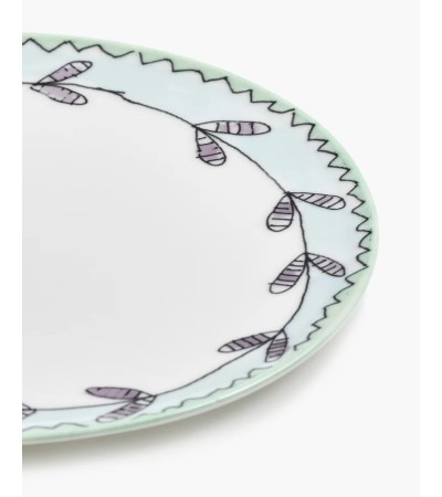 Dezertní talíř Blossom milk Midnight Flowers - Marni