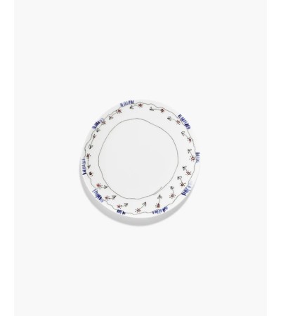 Dezertní talíř Anemone milk Midnight Flowers - Marni