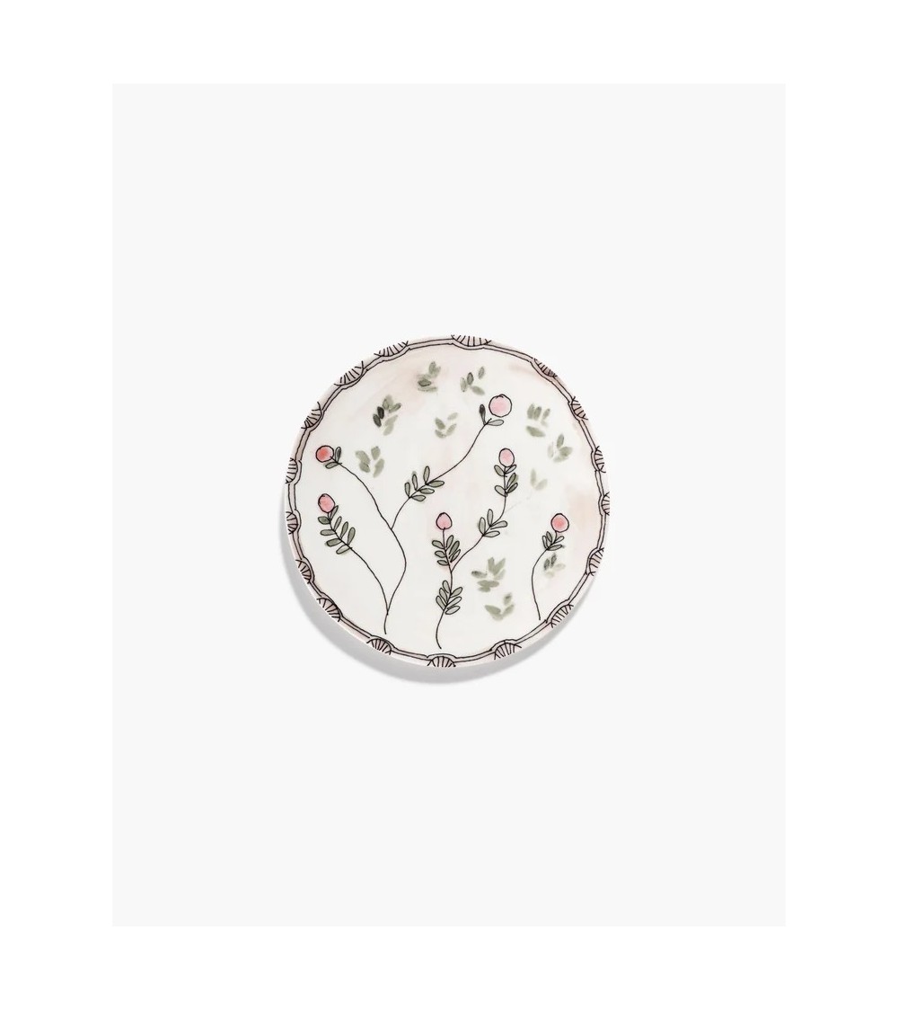 Dezertní talíř Mirtillo nude Midnight Flowers - Marni