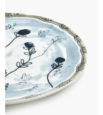 Dezertní talíř Mirtillo tea Midnight Flowers - Marni