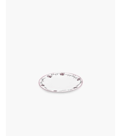 Dezertní talíř Dark viola Midnight Flowers - Marni