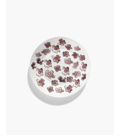 Hluboký talíř L Dark viola Midnight Flowers - Marni