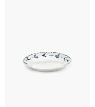 Hluboký talíř L Blossom milk Midnight Flowers - Marni