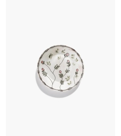 Hluboký talíř S Mirtillo nude Midnight Flowers - Marni