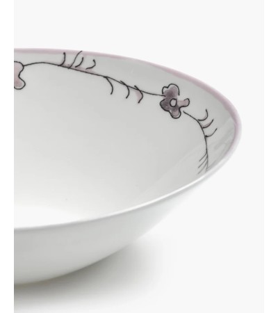 Nízká miska M Dark viola Midnight Flowers - Marni