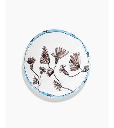 Servírovací talíř S Camelia aubergine Midnight Flowers - Marni