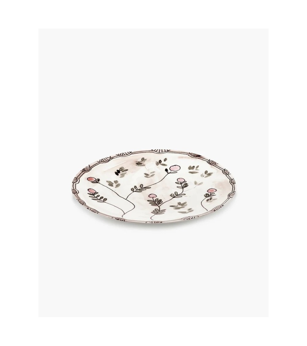Servírovací talíř L Mirtillo nude Midnight Flowers - Marni