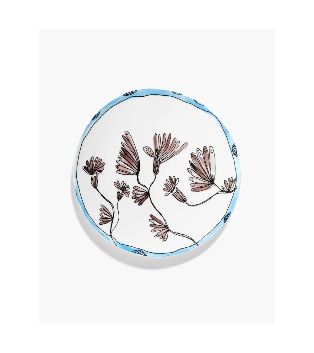 Servírovací talíř L Camelia aubergine Midnight Flowers - Marni