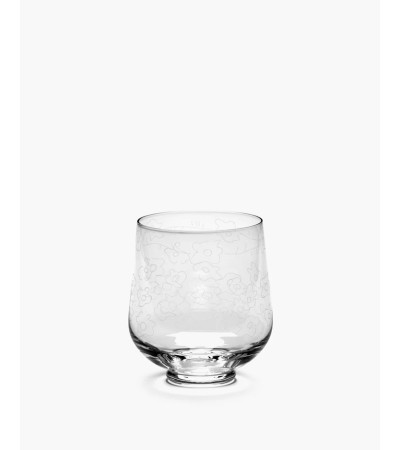 Sklenička dark viola Midnight Flowers - Marni