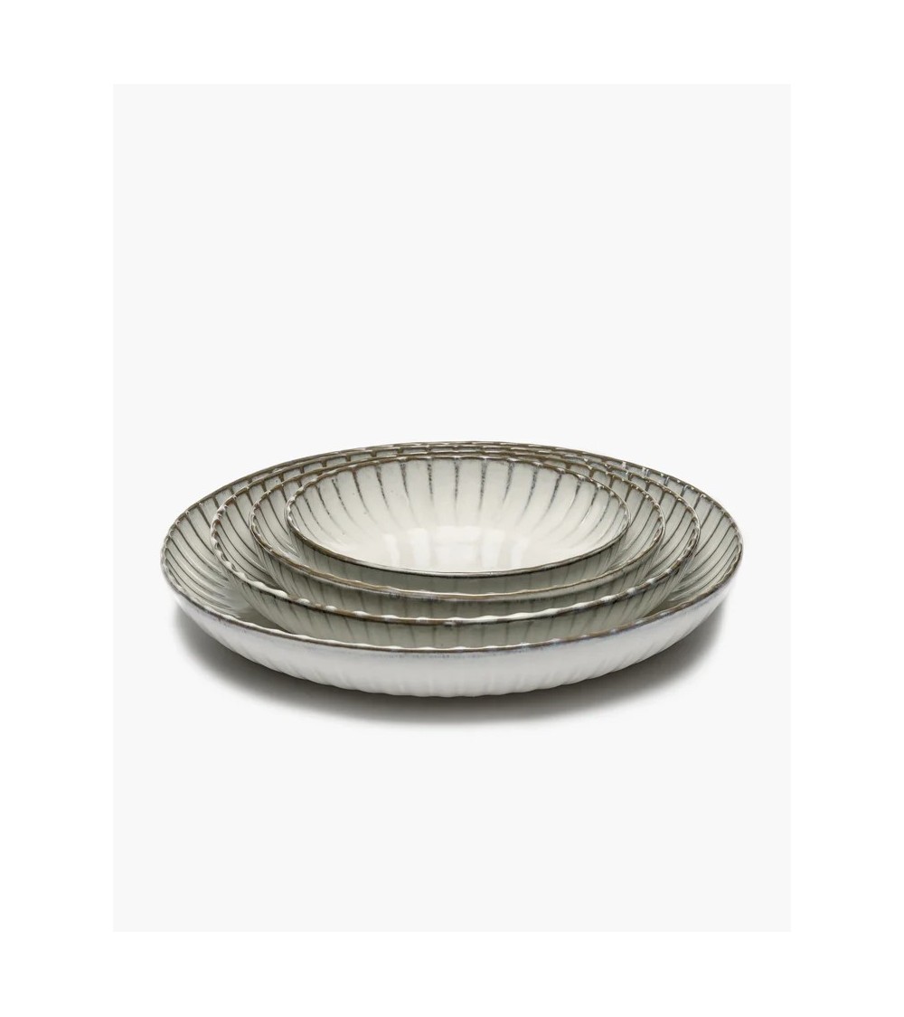 Servírovací mísa M bílá Inku - Sergio Herman