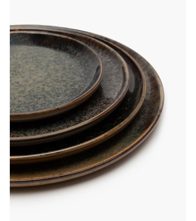 Dezertní talíř šedý Surface - Sergio Herman