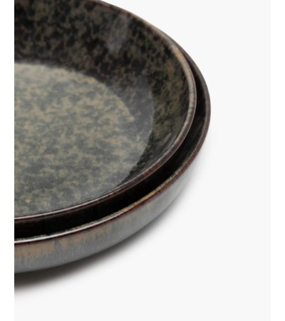 Hluboký talíř M šedý Surface - Sergio Herman