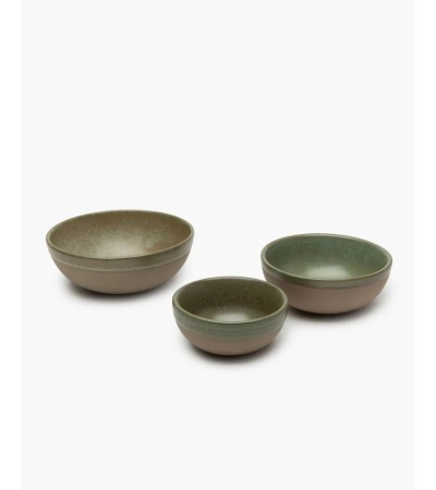 Miska S šedá/zelená Surface - Sergio Herman