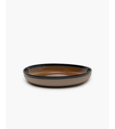 Servírovací talíř L hnědý Surface - Sergio Herman