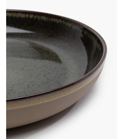 Servírovací talíř L šedý Surface - Sergio Herman