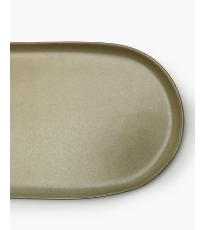 Talíř na tapas L šedozelený Surface - Sergio Herman