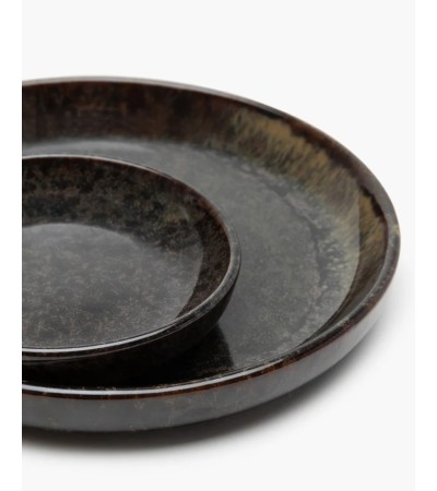 Talířek na olivy M šedý Surface - Sergio Herman