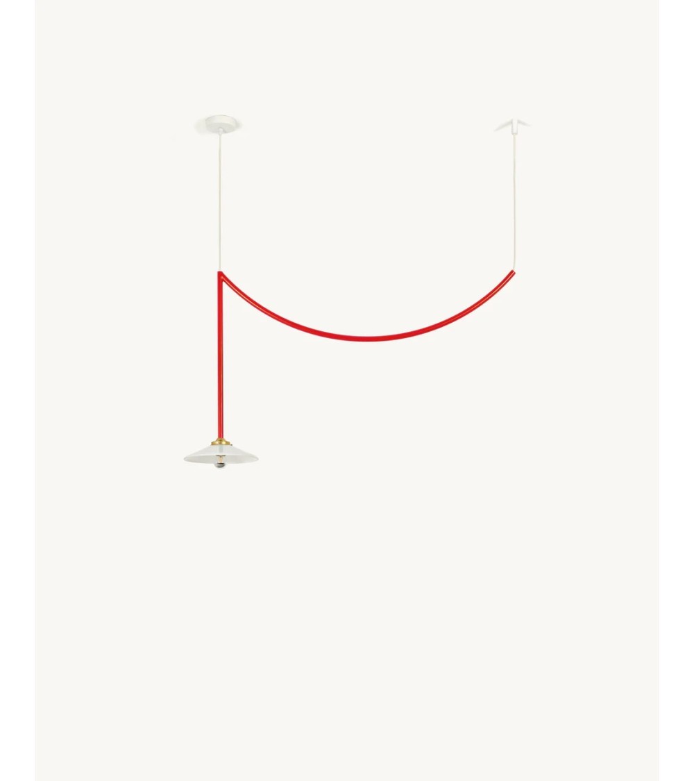 Závěsná lampa n°5 červená - valerie_obejcts