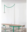 Závěsná lampa n°5 zelená - valerie_obejcts