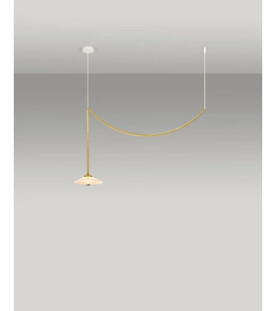 Závěsná lampa n°5 mosaz - valerie_obejcts