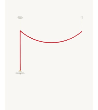Závěsná lampa n°4 červená - valerie_obejcts