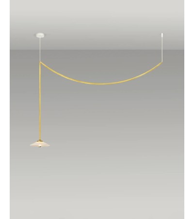 Závěsná lampa n°4 mosaz - valerie_obejcts