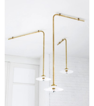 Závěsná lampa n°3 mosaz - valerie_objects