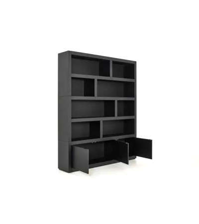 Knihovna BJORN černá - Flamant