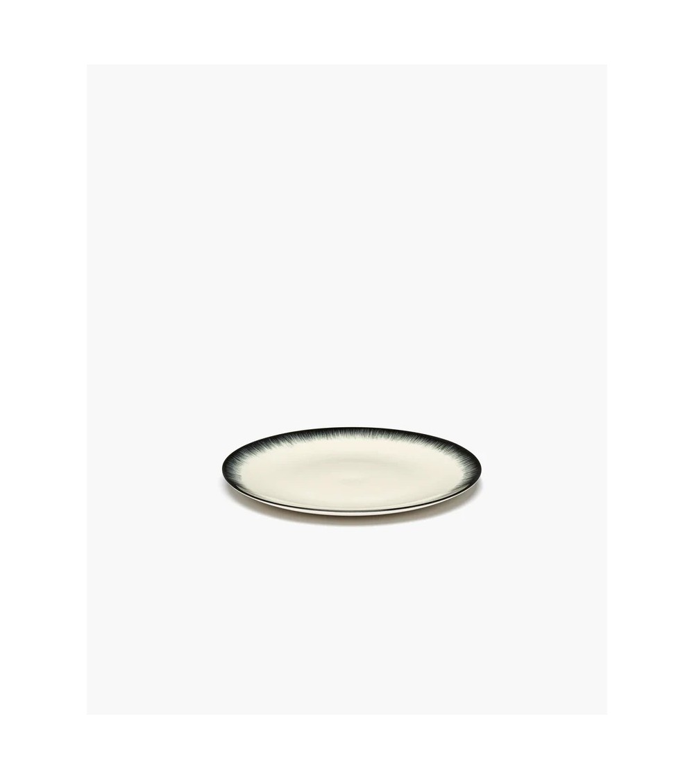 Dezertní talíř černobílý 3 DÉ - Ann Demeulemeester