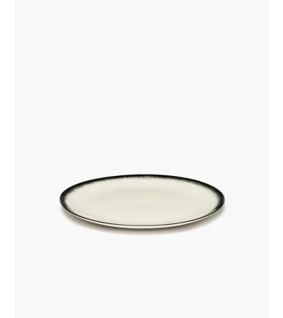 Dezertní talíř černobílý 3 DÉ - Ann Demeulemeester