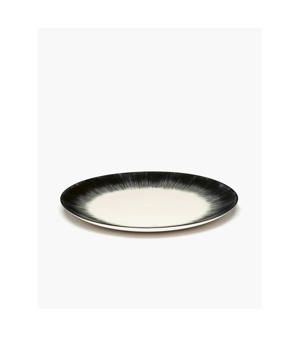 Jídelní talíř černobílý 5 DÉ - Ann Demeulemeester
