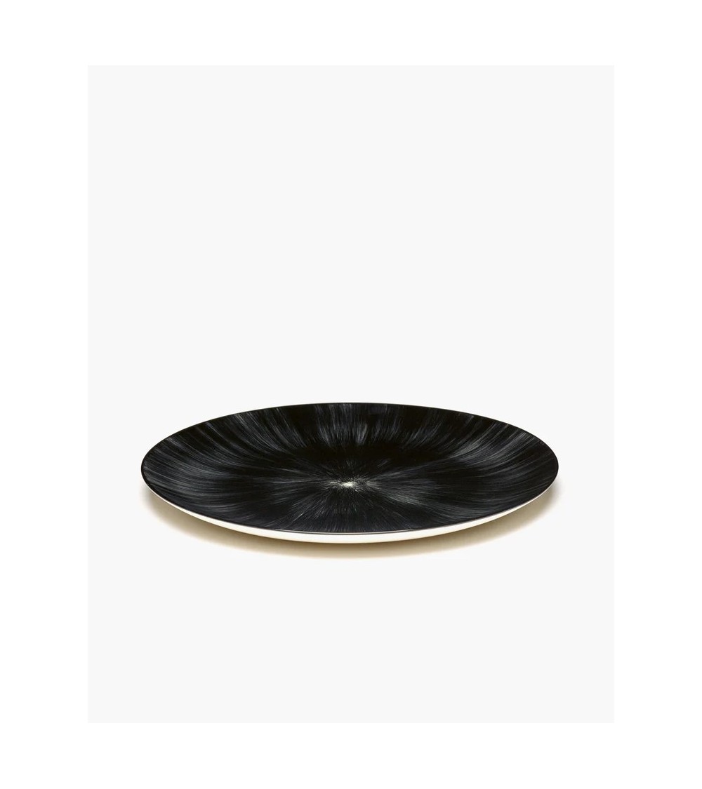 Jídelní talíř černobílý 6 DÉ - Ann Demeulemeester