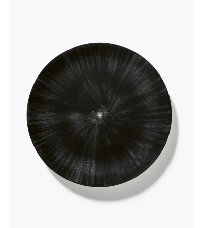 Jídelní talíř černobílý 6 DÉ - Ann Demeulemeester