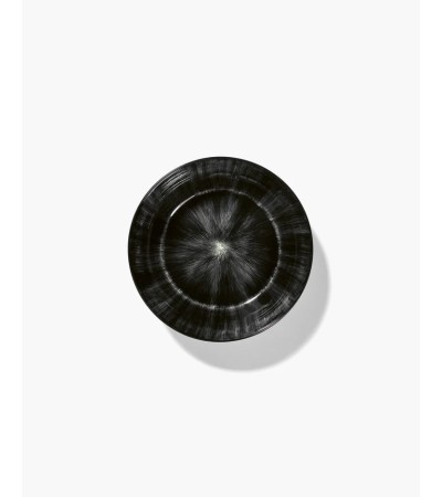 Hluboký talíř M Bíločerný 3 DÉ - Ann Demeulemeester