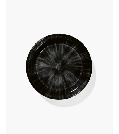 Hluboký talíř L Bíločerný 3 DÉ - Ann Demeulemeester