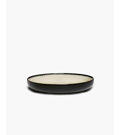 Hluboký talíř L Bíločerný 4 DÉ - Ann Demeulemeester