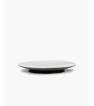 Jídelní talíř černobílý RA - Ann Demeulemeester