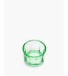 Sklenička 16cl zelená Fish & Fish - Paola Navone