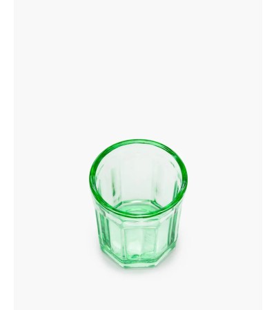 Sklenička 22cl zelená Fish & Fish - Paola Navone