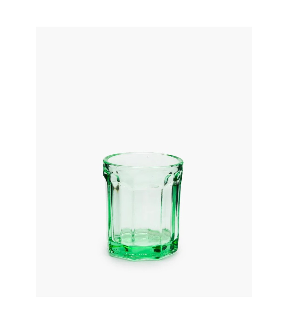 Sklenička 22cl zelená Fish & Fish - Paola Navone