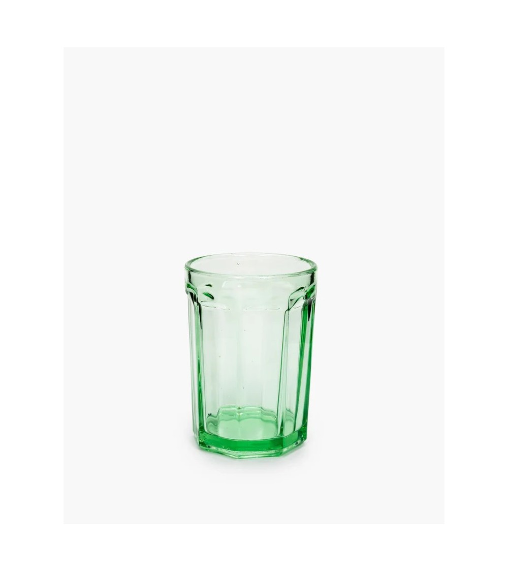Sklenička 40cl zelená Fish & Fish - Paola Navone